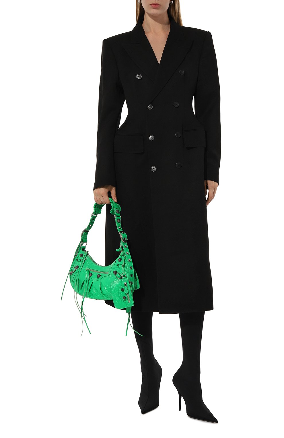 Сумка cagole BALENCIAGA зеленого цвета по цене 375000 руб., арт. 671307/1VG9Y, фото 7 Сумка cagole BALENCIAGA, арт. 671307/1VG9Y, фото 7