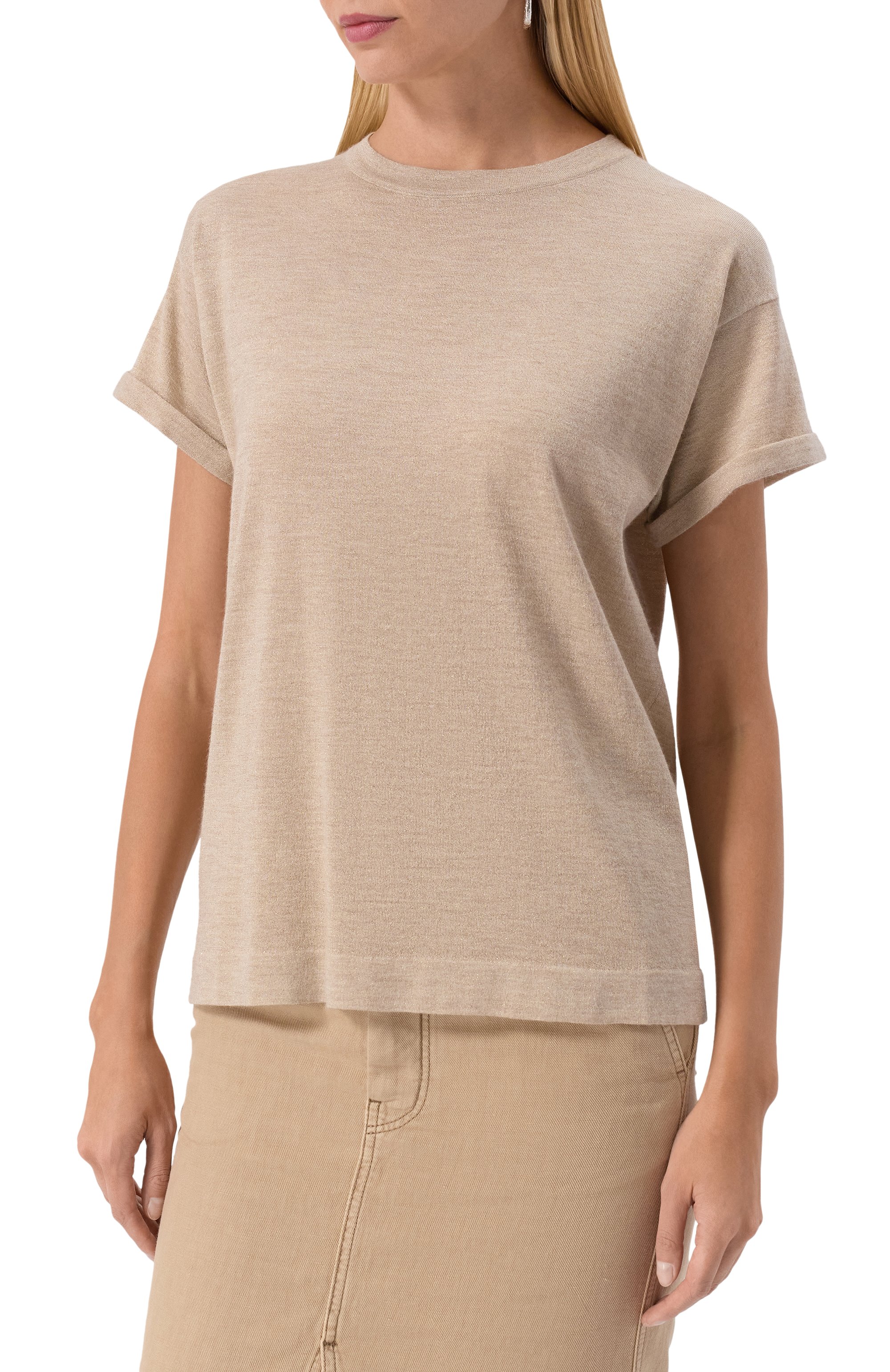 Пуловер из кашемира и шелка BRUNELLO CUCINELLI, арт. M41810000P, фото 3