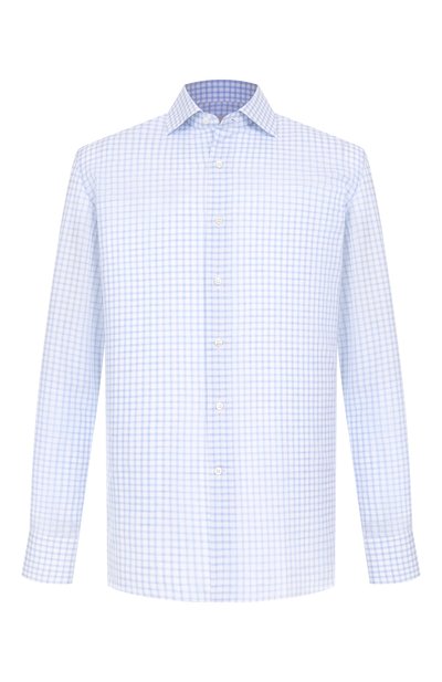 Мужская сорочка из хлопка и льна STEFANO RICCI, арт. MC000540/R2975