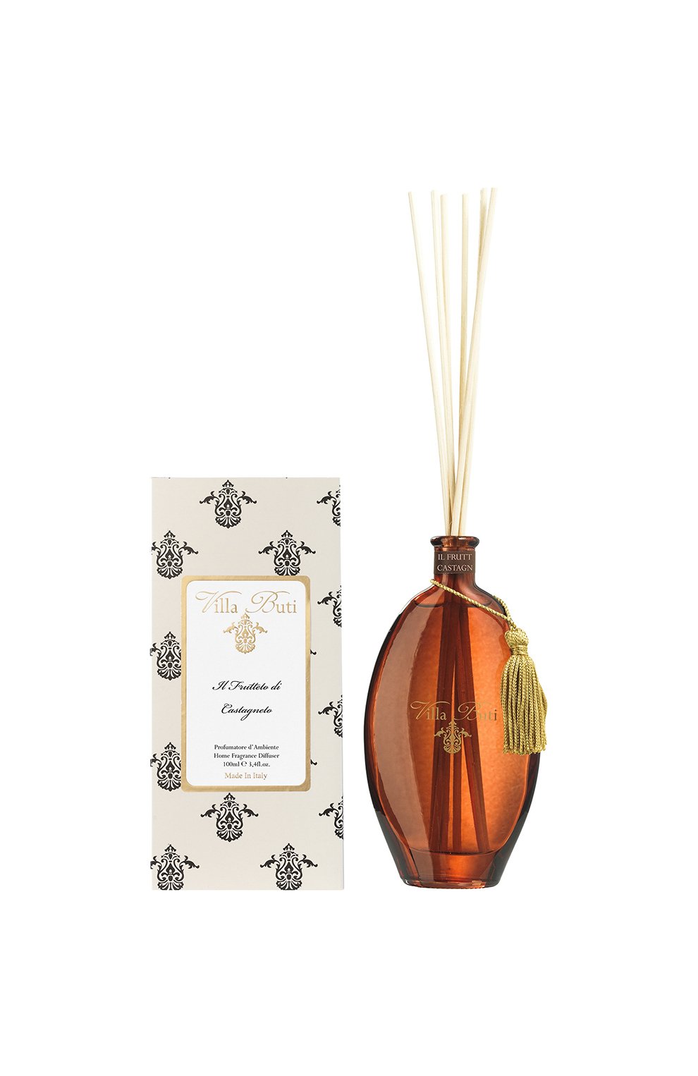 Диффузор toscana il frutteto di castagneto (100ml) VILLA BUTI бесцветного цвета по цене 4400 руб., арт. 8056284082494, фото 1 Диффузор toscana il frutteto di castagneto (100ml) VILLA BUTI, арт. 8056284082494, фото 1