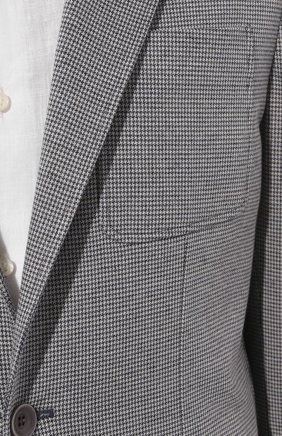 Хлопковый пиджак CANALI, арт. J0147/JJ02698, фото 5