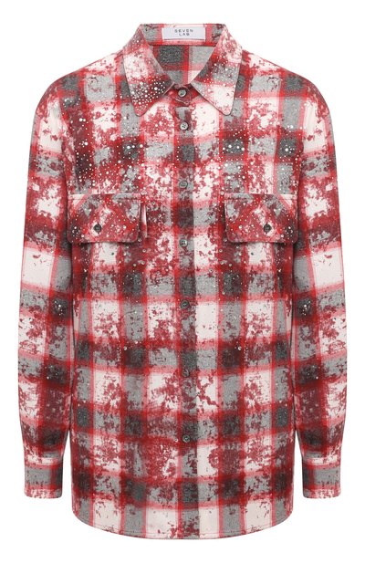 Хлопковая рубашка SEVEN LAB, арт. СBC.LK.0329.803, фото 1