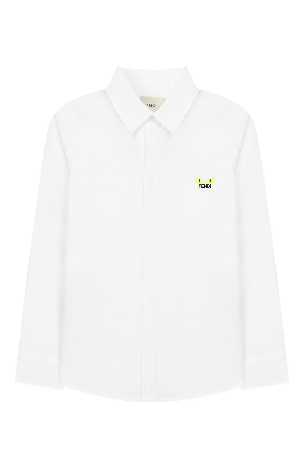 Хлопковая рубашка FENDI, арт. JMC086/A31W/6A-8A, фото 1