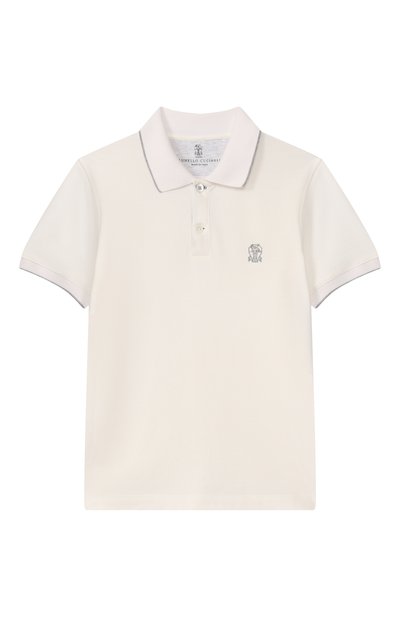 Хлопковое поло BRUNELLO CUCINELLI, арт. BE854T315B