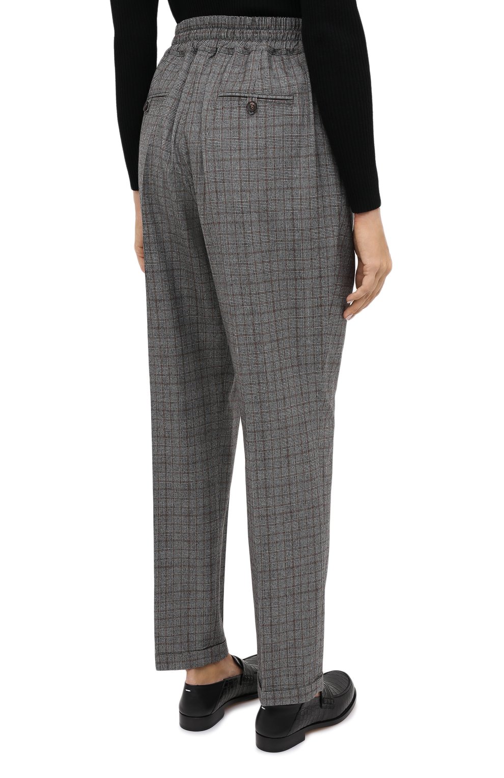 Шерстяные брюки KITON, арт. D37102K05T14, фото 4