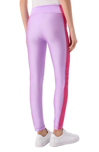 Легинсы VERSACE JEANS COUTURE сиреневого цвета по цене 20750 руб., арт. 79HAC114/N0008, фото 4 Легинсы VERSACE JEANS COUTURE, арт. 79HAC114/N0008, фото 4