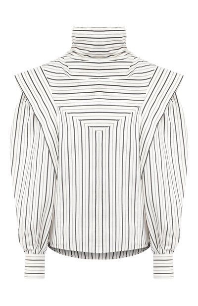 Женская шелковая блузка ISABEL MARANT, арт. HT1878-20A024I/BIANCA
