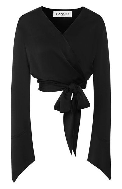 Женская атласная блузка LANVIN, арт. RW-T0680U-3950-E20