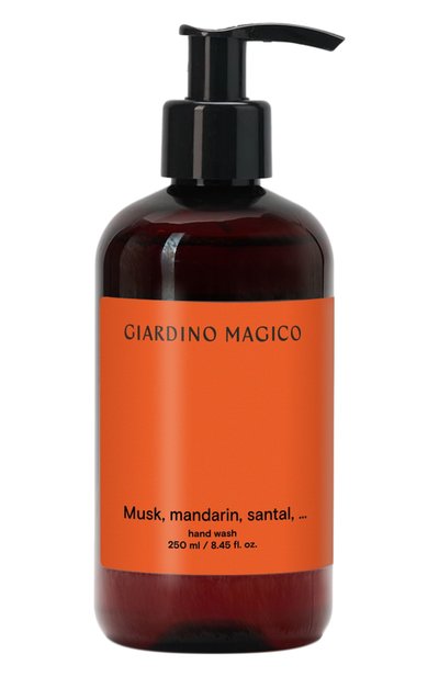 Женского жидкое мыло для рук musk, mandarin, santal, … (250ml) GIARDINO MAGICO, арт. 4660222280473