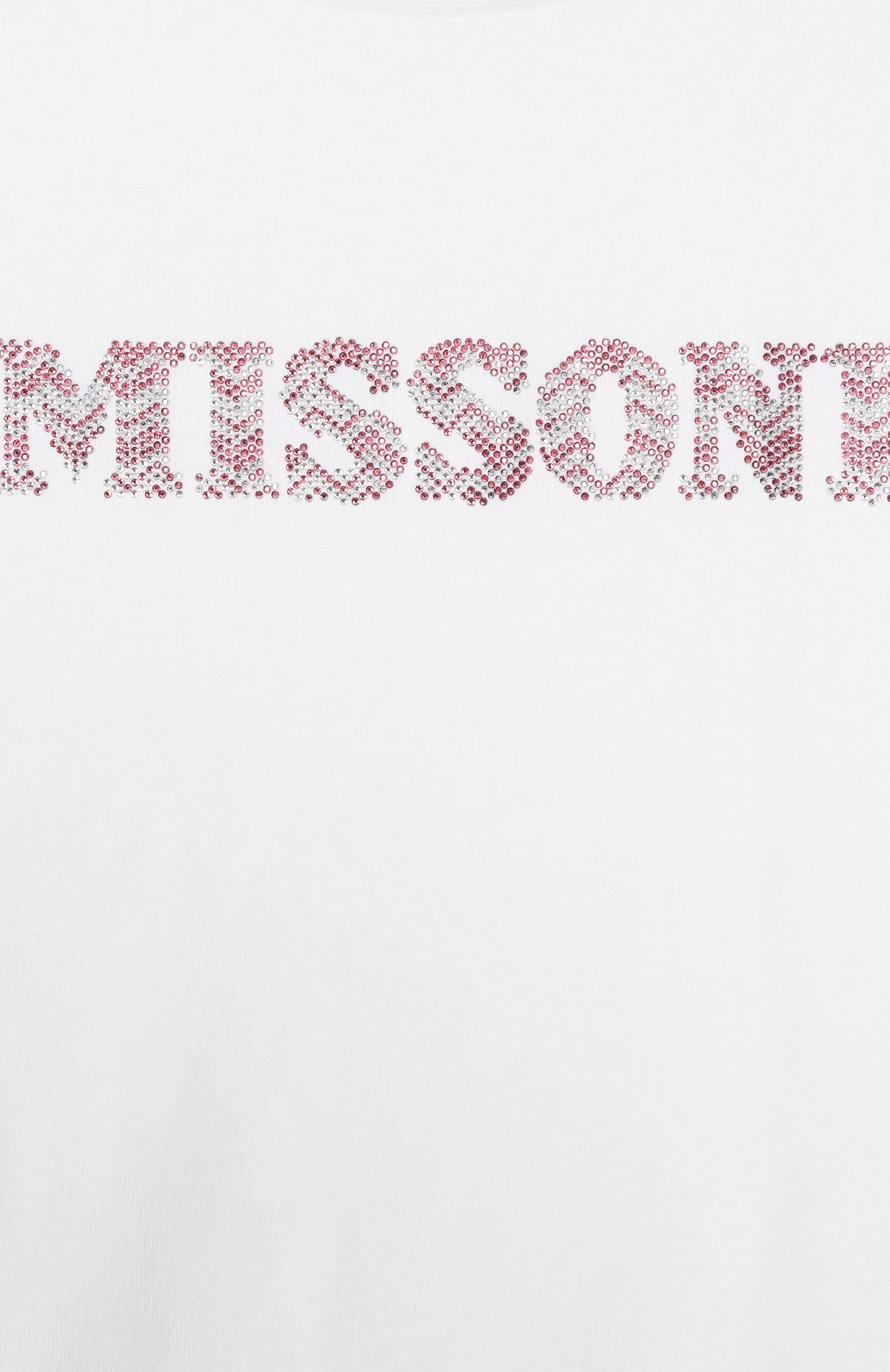 Хлопковая футболка MISSONI, арт. MY8A91/Z3672_001, фото 3