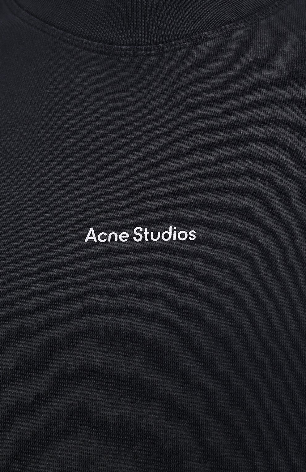 Хлопковая футболка ACNE STUDIOS, арт. BL0198, фото 5