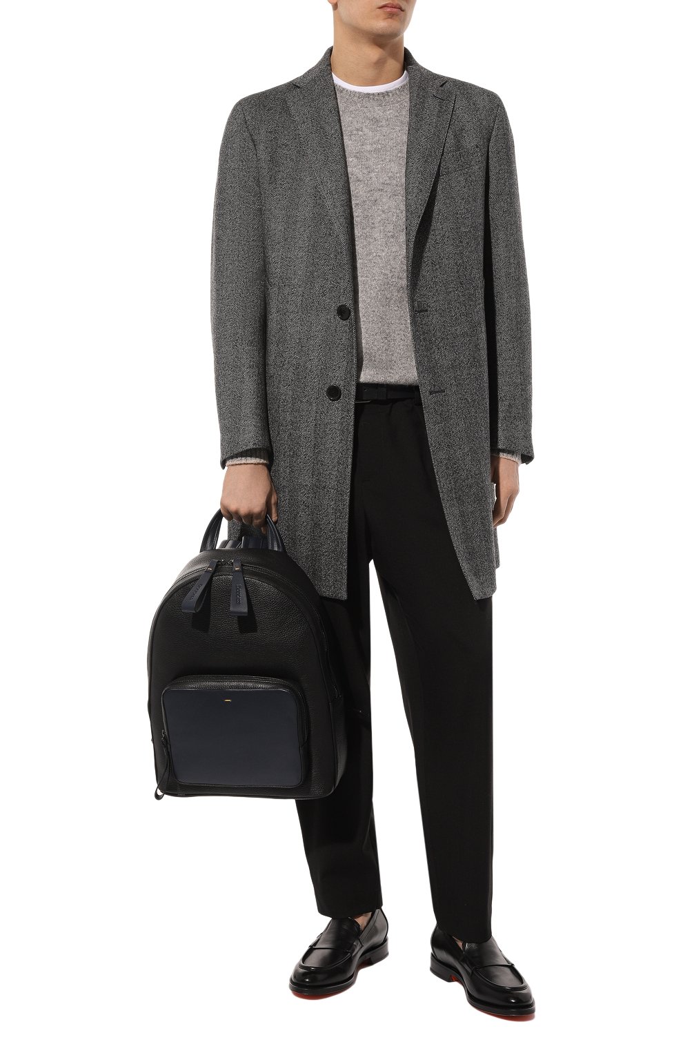 Кожаный рюкзак DOUCAL'S, арт. DZ0006--02PT5790, фото 7