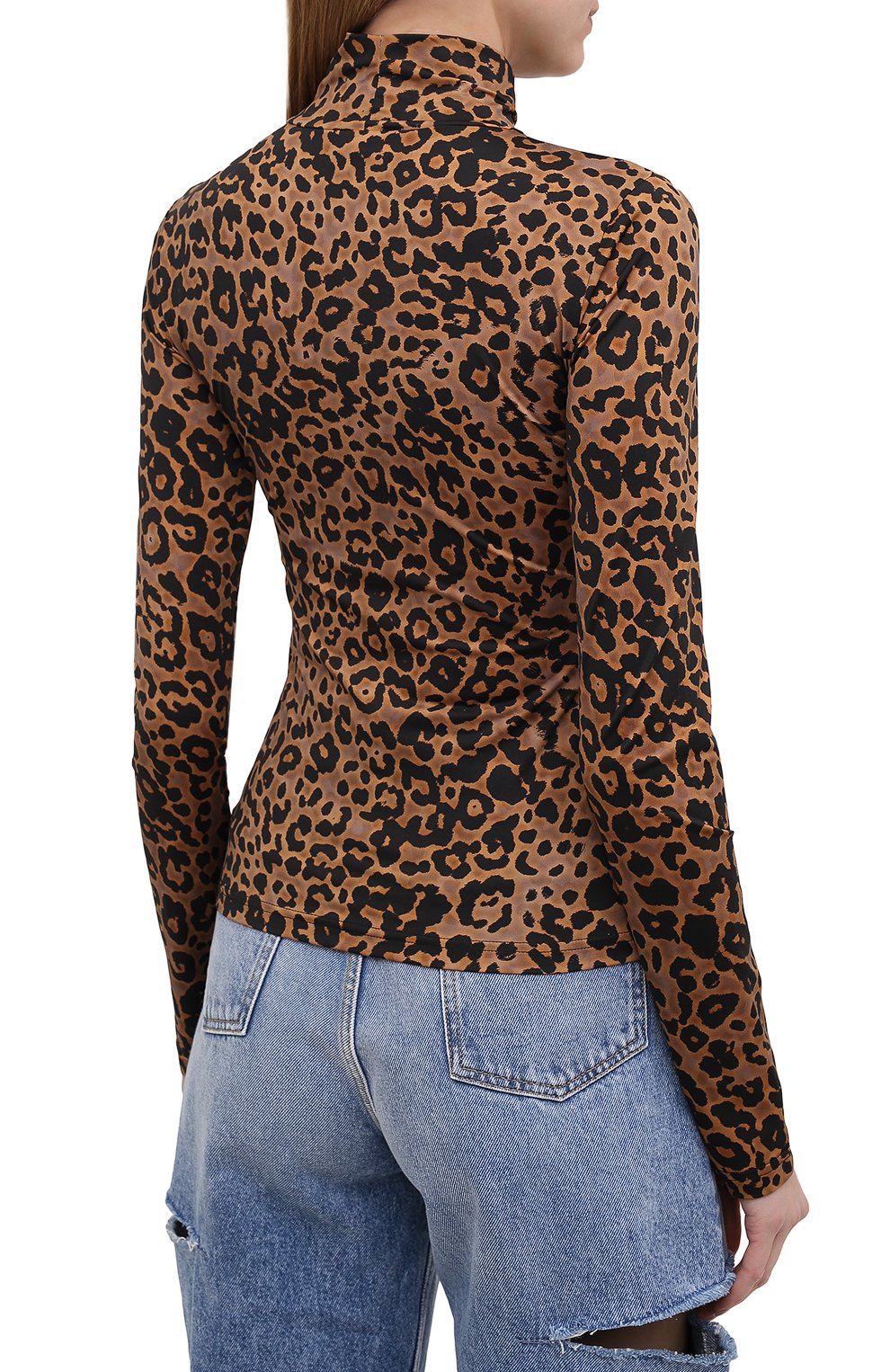 Водолазка VETEMENTS леопардового цвета по цене 38750 руб., арт. WE51TR140L 2605/LE0PARD, фото 4 Водолазка VETEMENTS, арт. WE51TR140L 2605/LE0PARD, фото 4