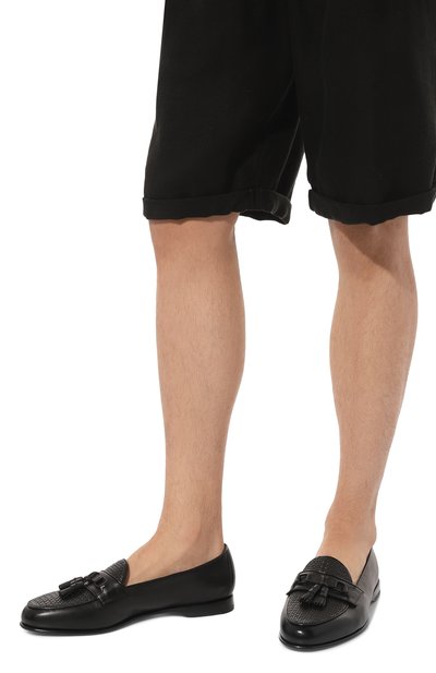 Кожаные лоферы andrea SANTONI, арт. MCAG18780PA1SSG6N01, фото 3