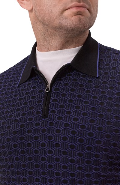 Поло из шерсти и шелка STEFANO RICCI, арт. KE06013P30/E25403, фото 5