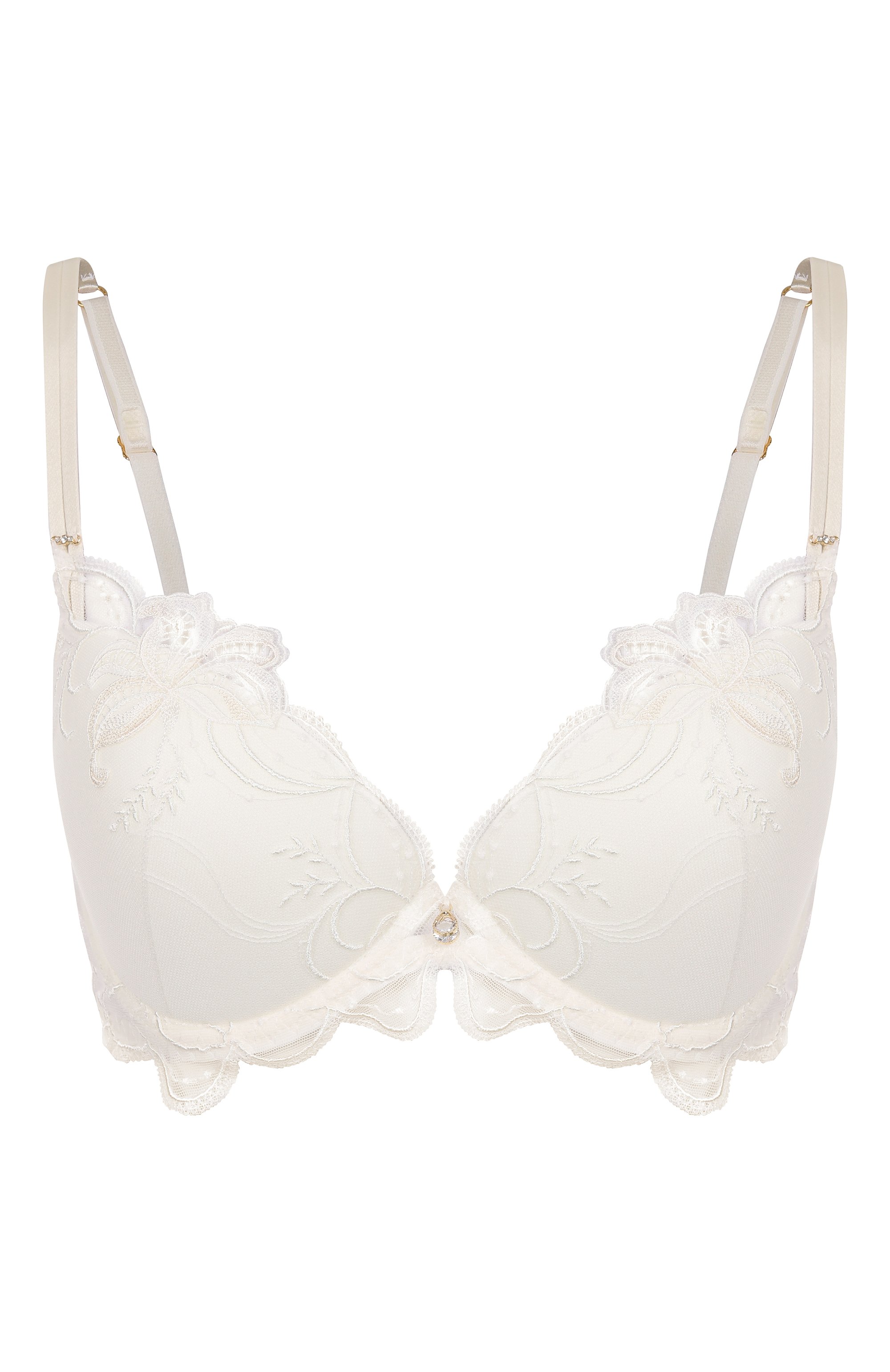 Бюстгальтер с чашкой пуш-ап LISE CHARMEL кремового цвета по цене 30390 руб., арт. ACJ8532, фото 1 Бюстгальтер с чашкой пуш-ап LISE CHARMEL, арт. ACJ8532, фото 1