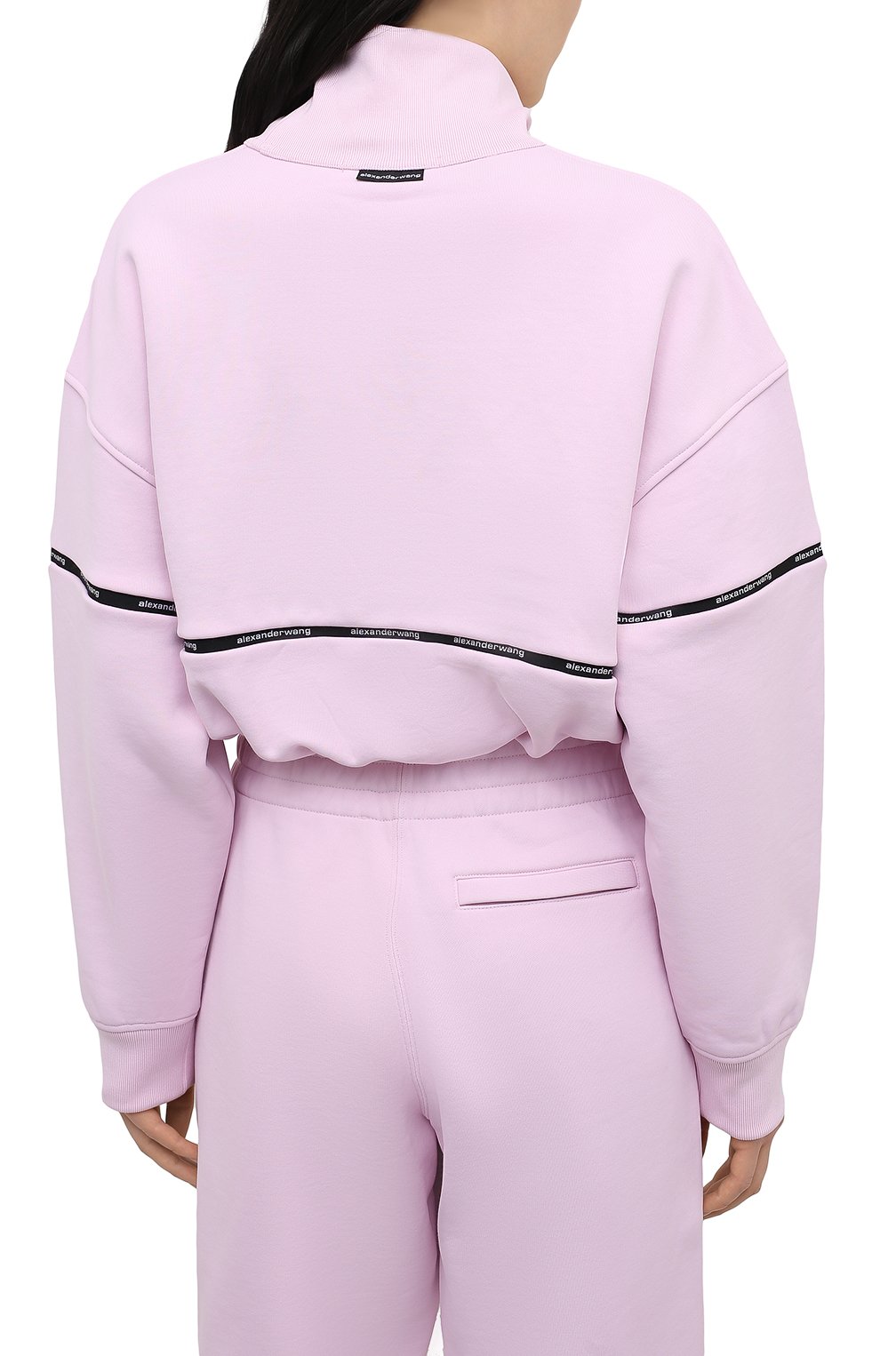 Хлопковый свитшот ALEXANDERWANG.T, арт. 4CC2211183, фото 4
