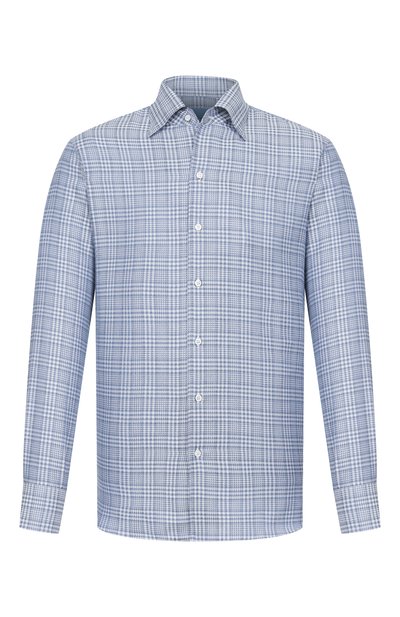 Мужская рубашка из хлопка и кашемира MVST, арт. M0RBIDA/CANNES/SQUARED/505