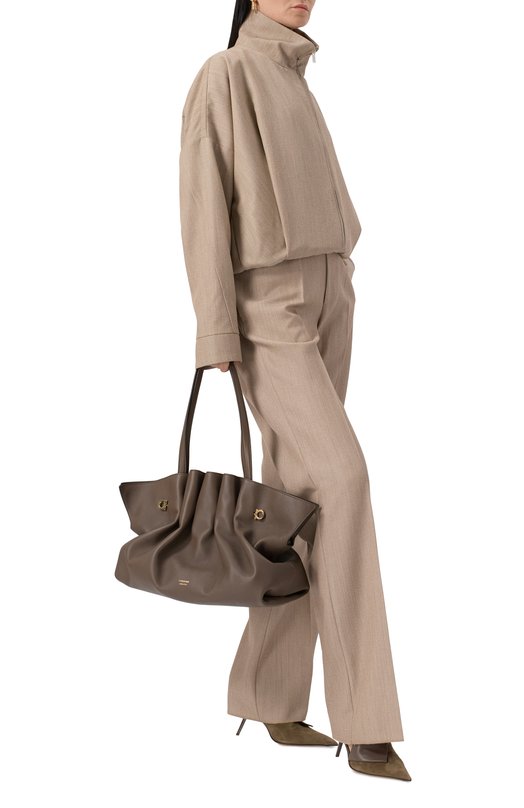 Сумка-тоут Soft-bag large Ferragamo 219961/783293 Коричневый  219961/783293 Фото 7