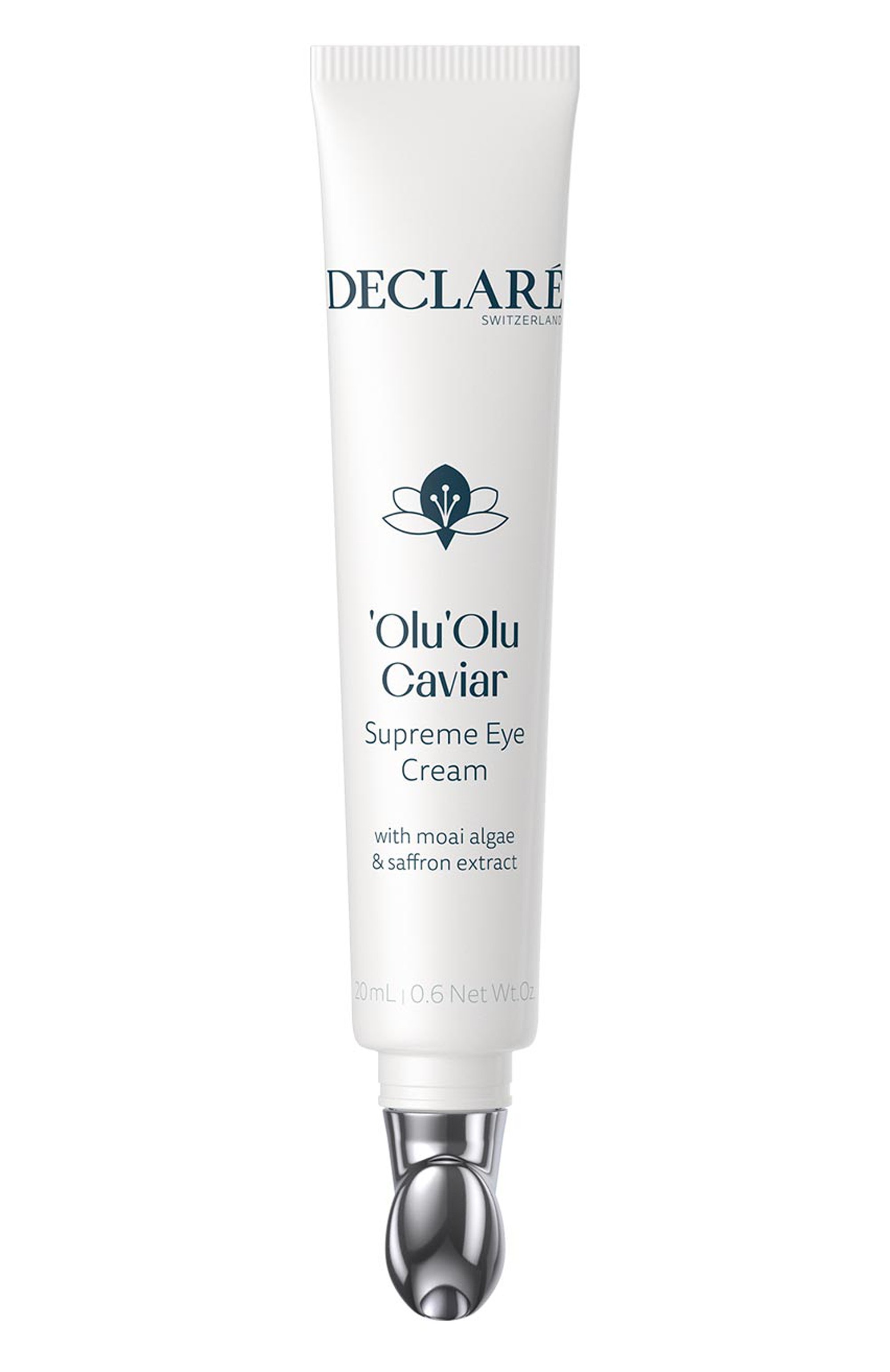Восстанавливающий крем с зеленой икрой для области вокруг глаз olu'olu caviar (20ml) DECLARE бесцветного цвета по цене 13500 руб., арт. 11635, фото 1 Восстанавливающий крем с зеленой икрой для области вокруг глаз olu'olu caviar (20ml) DECLARE, арт. 11635, фото 1