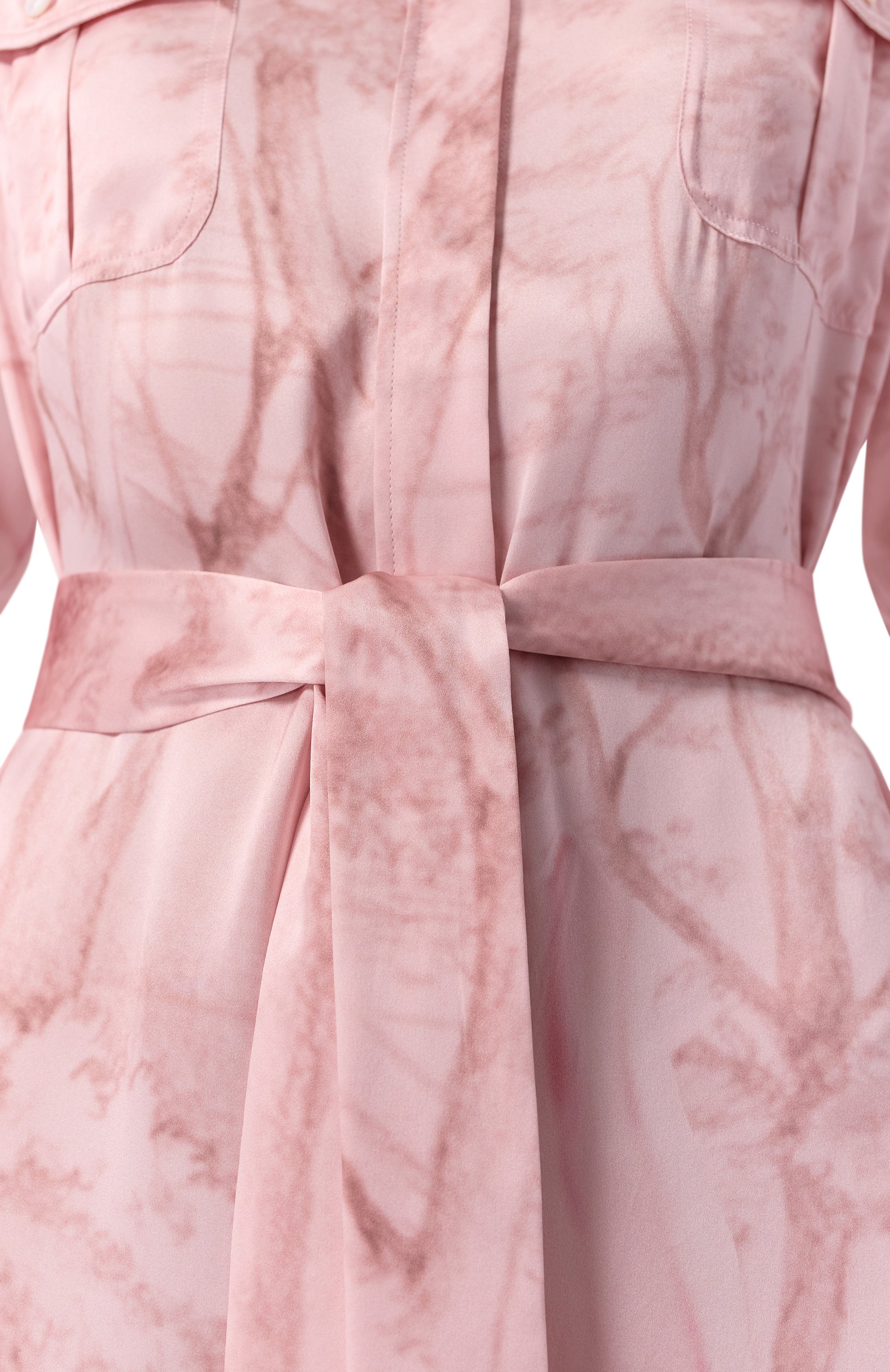 Атласное платье KITON, арт. D47321K0926E11, фото 5