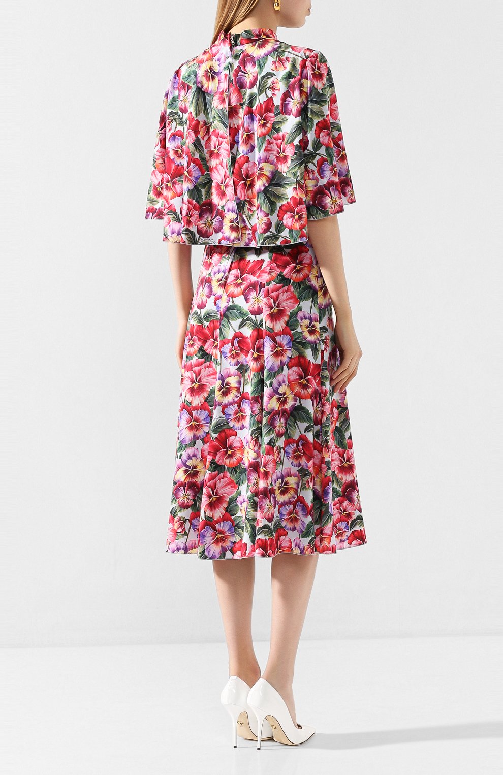 Шелковое платье DOLCE & GABBANA, арт. F6H3YT/FSAZX, фото 4