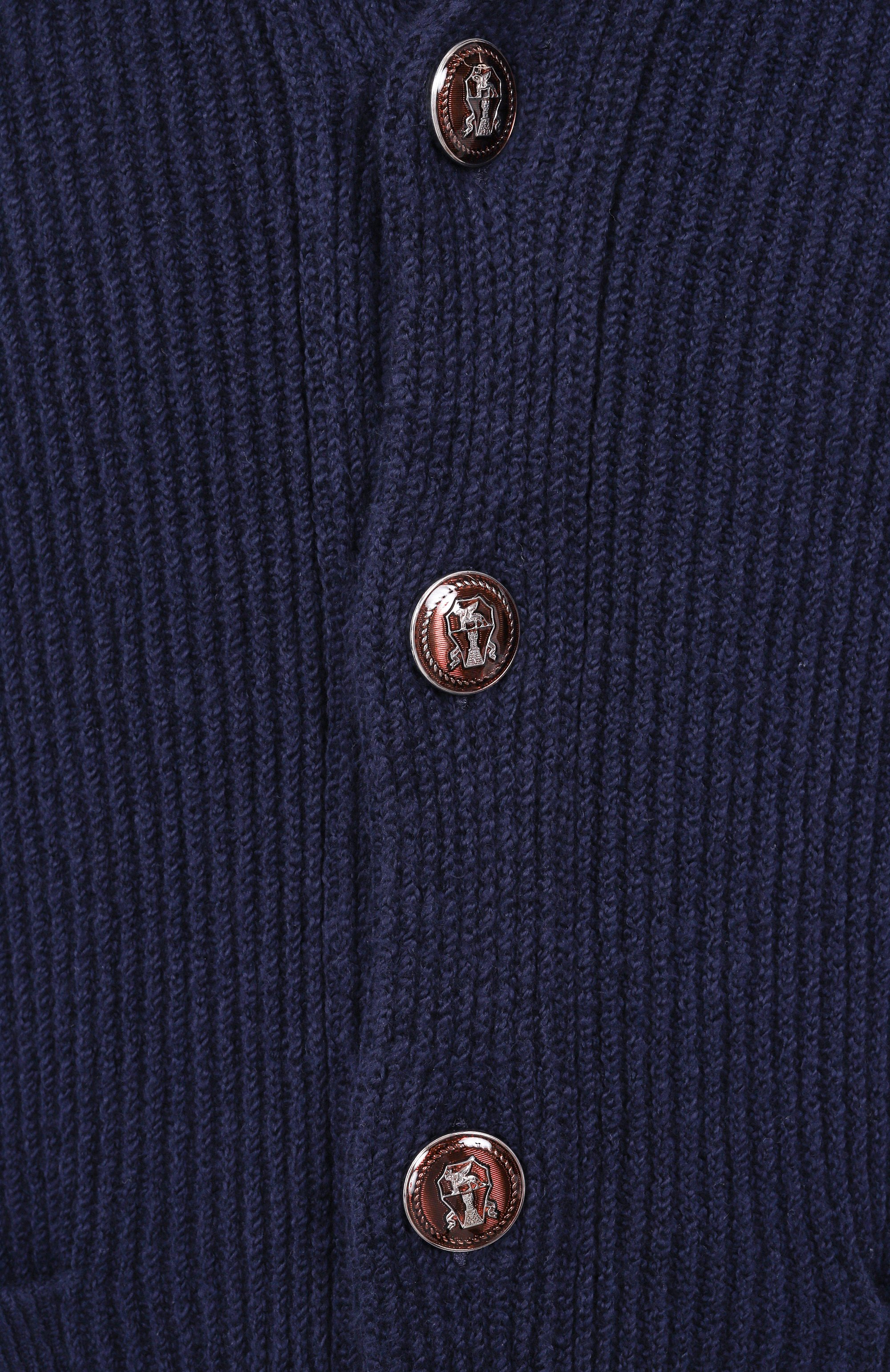 Хлопковый кардиган BRUNELLO CUCINELLI, арт. MNI708606, фото 6