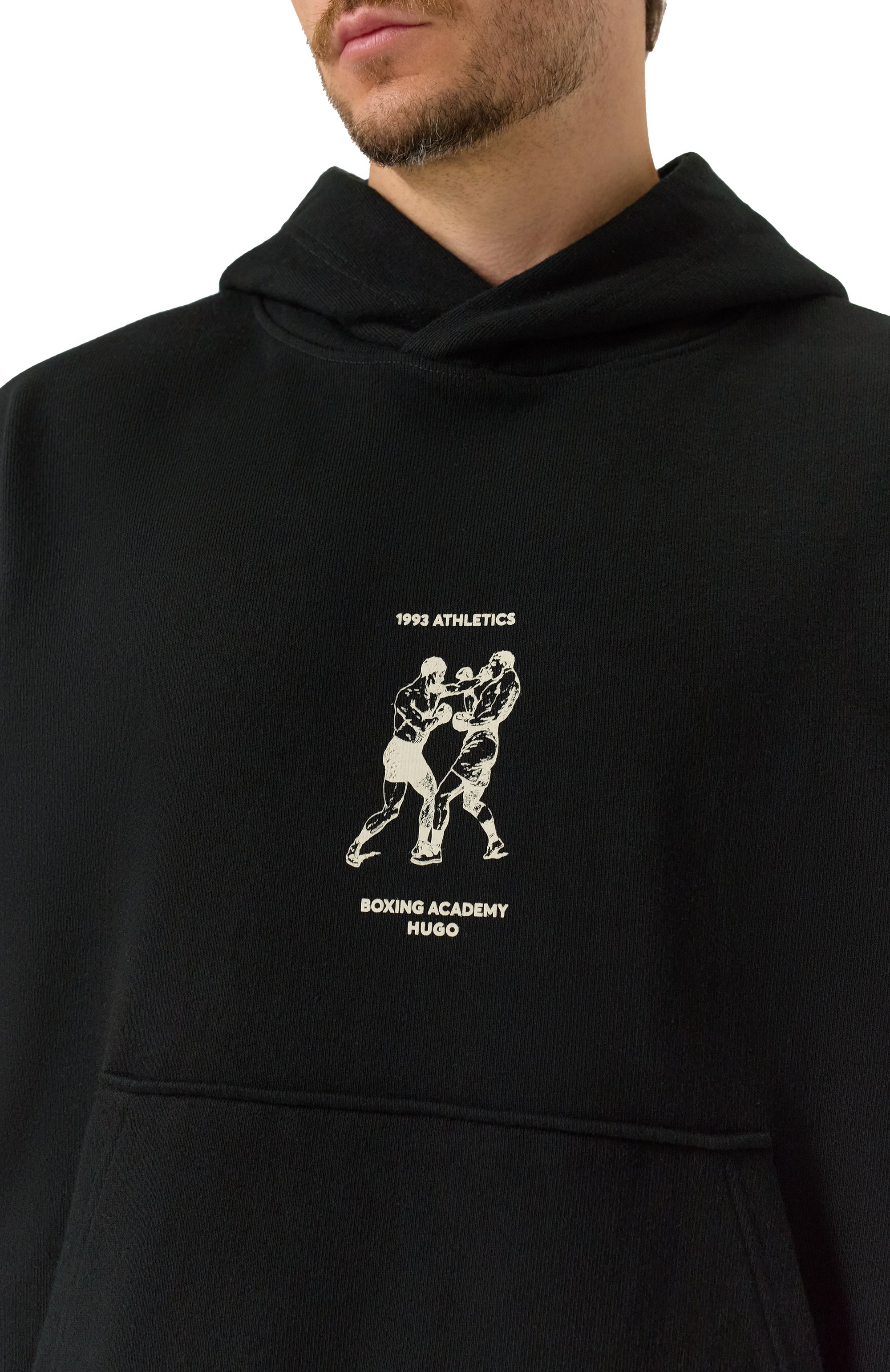 Хлопковое худи HUGO, арт. 50542399, фото 5