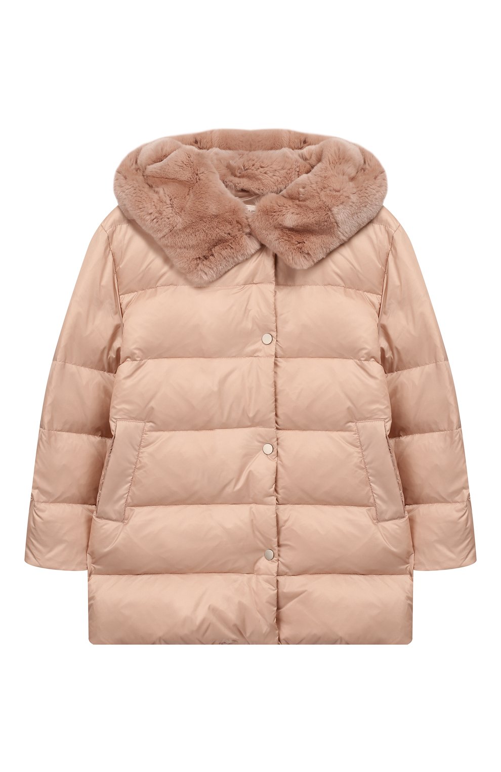 Пуховик с меховой отделкой YVES SALOMON ENFANT, арт. 20WEV034XXNY8X/8-10, фото 1