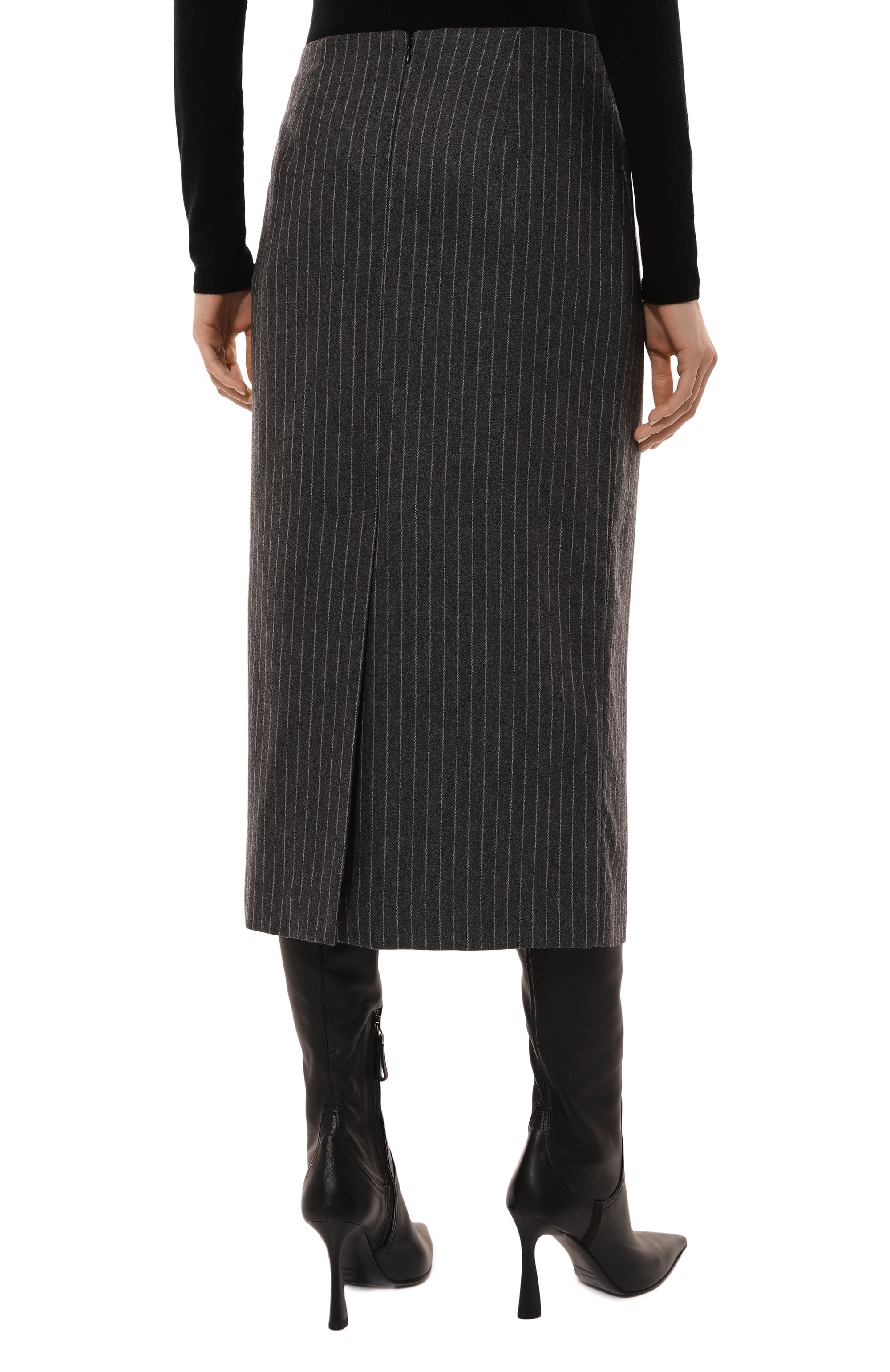 Юбка из шерсти и кашемира THE KOOPLES, арт. FJUP29054K, фото 4