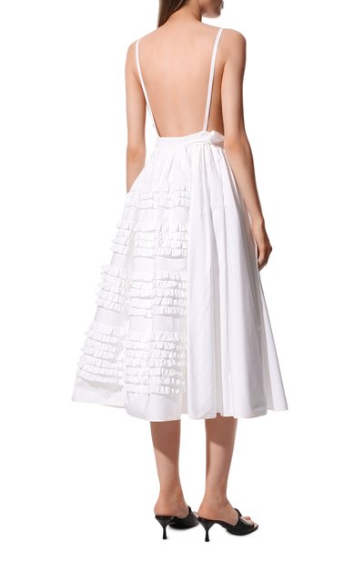 Хлопковое платье PRADA, арт. P3F25-1UCX-F0009-211, фото 4