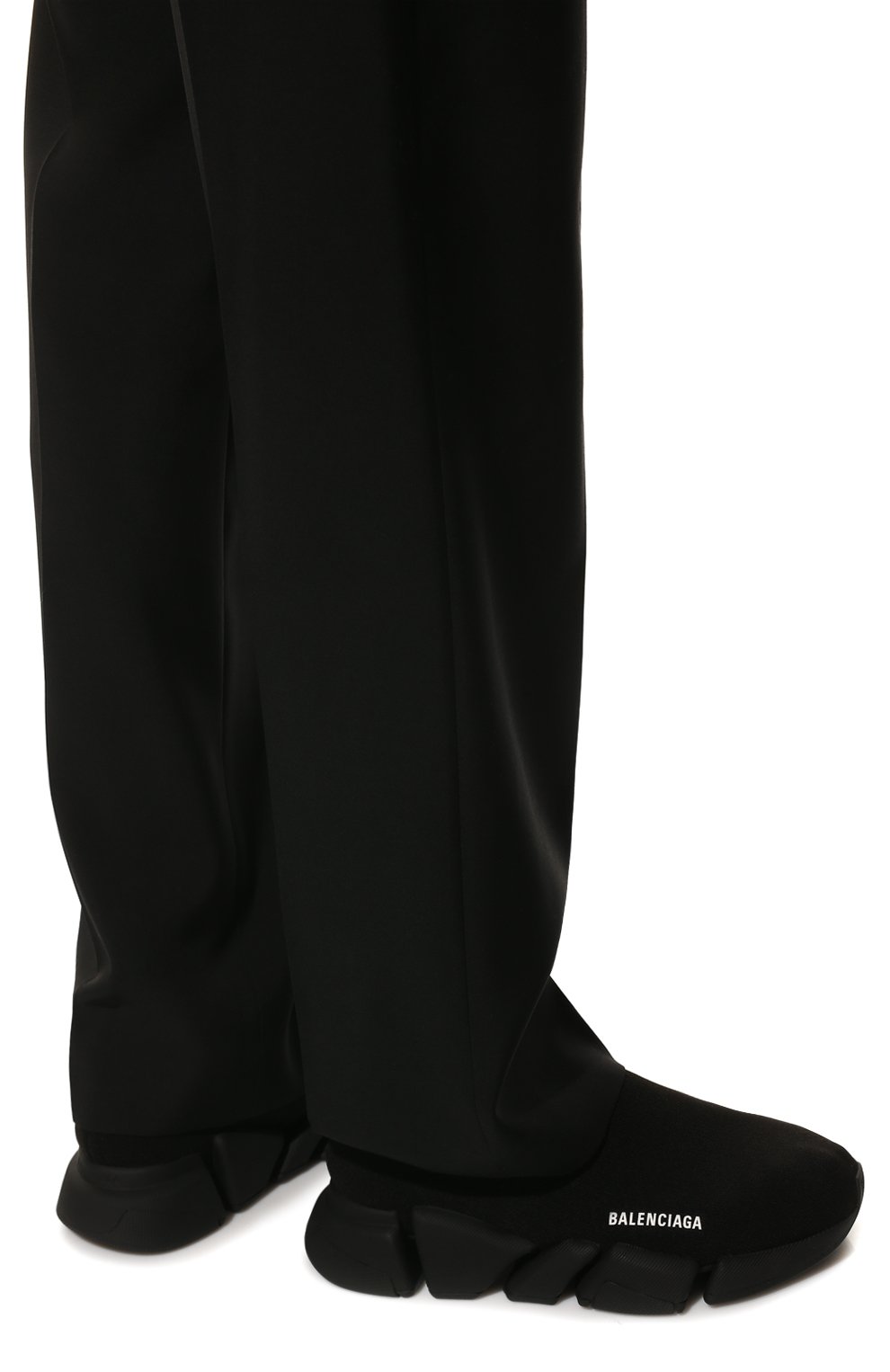 Текстильные кроссовки speed 2.0 BALENCIAGA черного цвета по цене 99500 руб., арт. 617239/W1701, фото 3 Текстильные кроссовки speed 2.0 BALENCIAGA, арт. 617239/W1701, фото 3