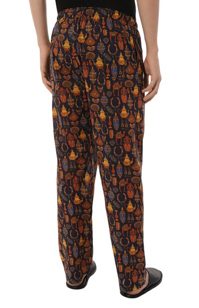 Хлопковые домашние брюки DEREK ROSE, арт. 3564, фото 4