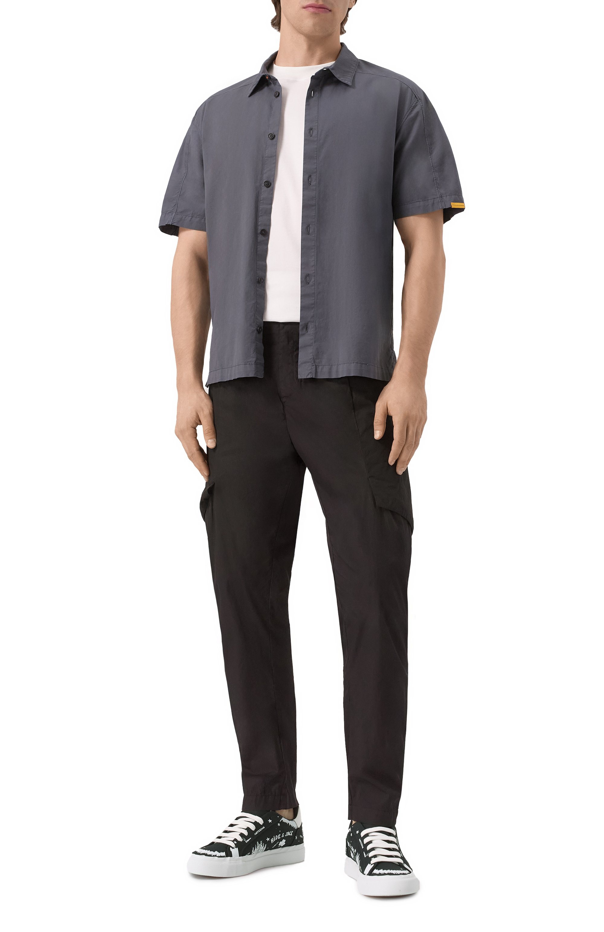 Комбинированные кеды toby HIDE AND JACK, арт. DSERLBLKWHT, фото 2