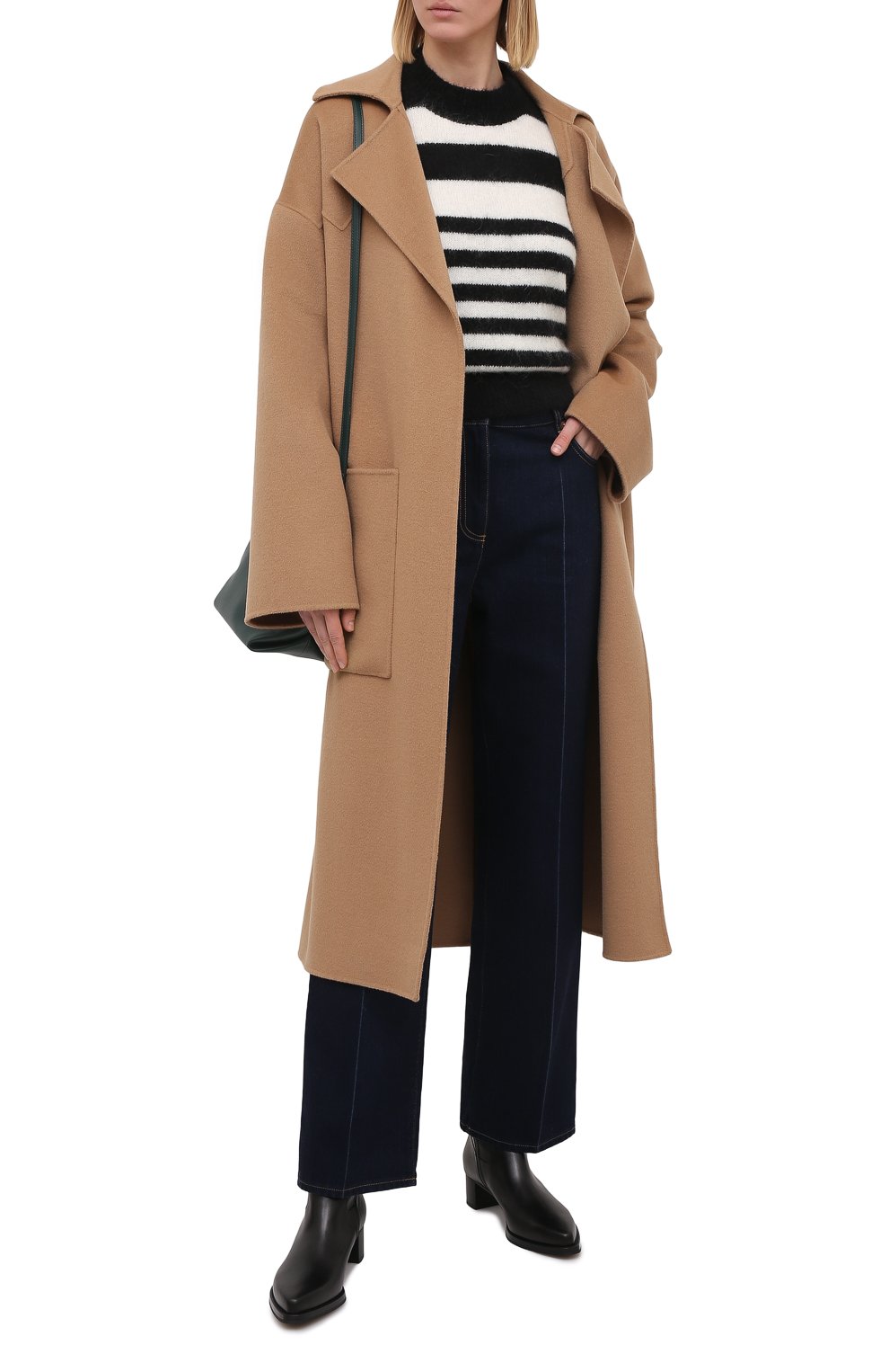 Кожаные ботильоны DRIES VAN NOTEN черного цвета по цене 98300 руб., арт. WW202/051/H50/QU105, фото 2 Кожаные ботильоны DRIES VAN NOTEN, арт. WW202/051/H50/QU105, фото 2