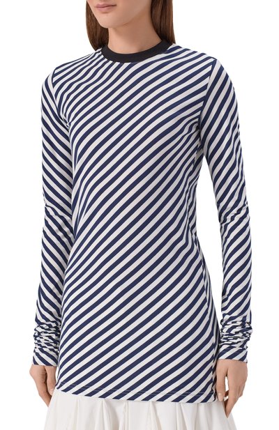 Хлопковый лонгслив MSGM, арт. 4041MDM71N/267128, фото 3