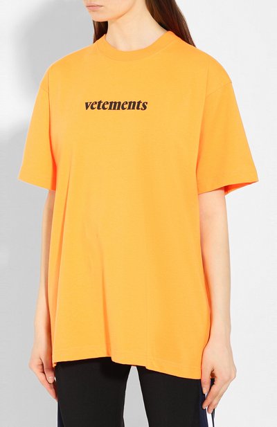Футболка VETEMENTS, арт. SS20TR305 1610/W/FLU0 0RANGE, фото 3