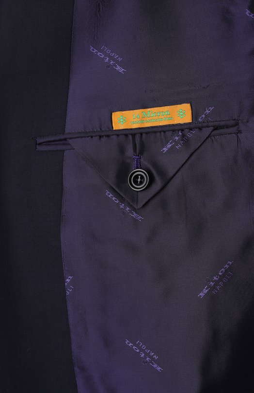 Шерстяной костюм Kiton UA81K0982894 Синий  UA81K0982894 Фото 10