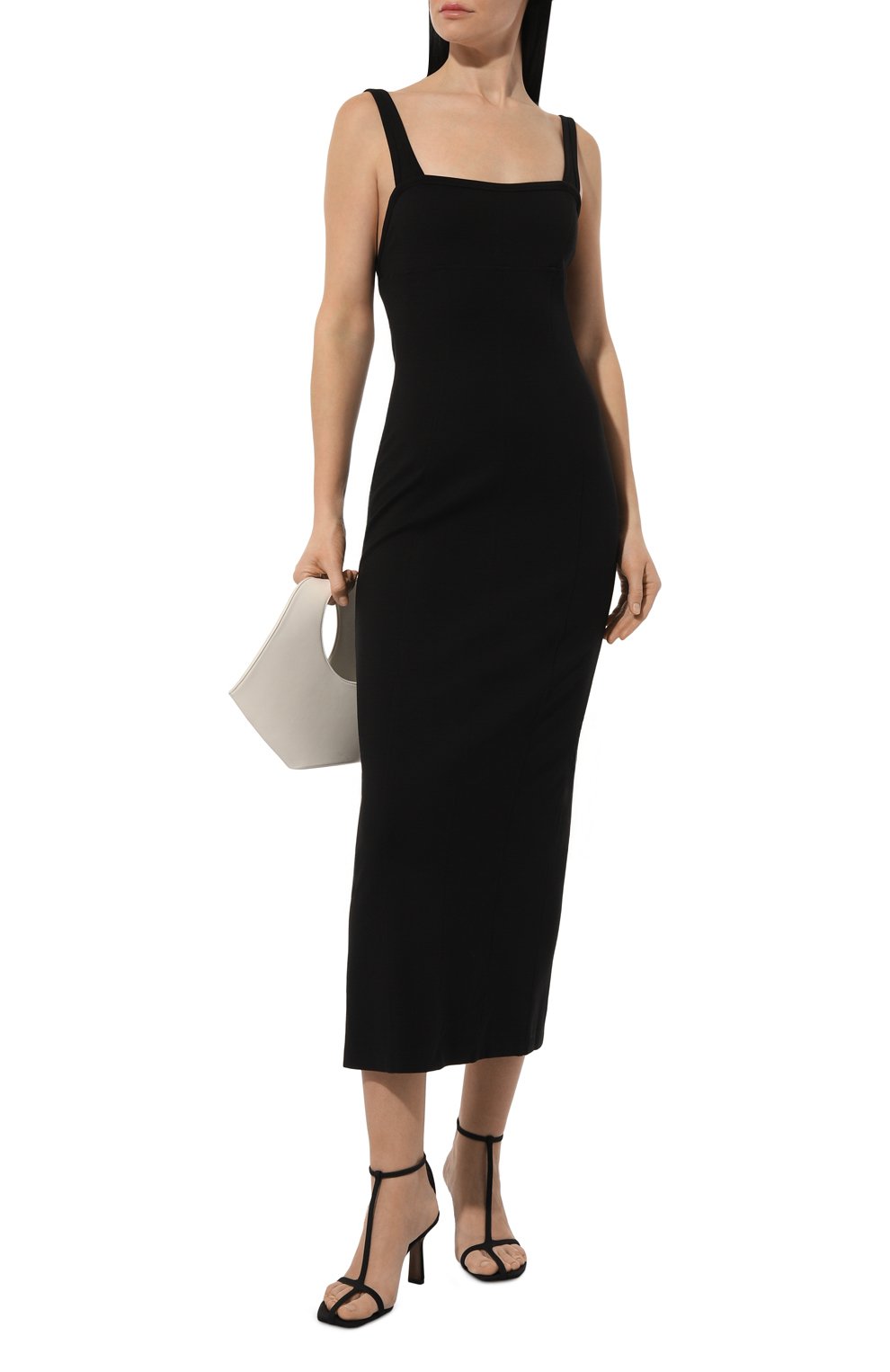Платье HELMUT LANG черного цвета по цене 45650 руб., арт. N10HW605, фото 2 Платье HELMUT LANG, арт. N10HW605, фото 2