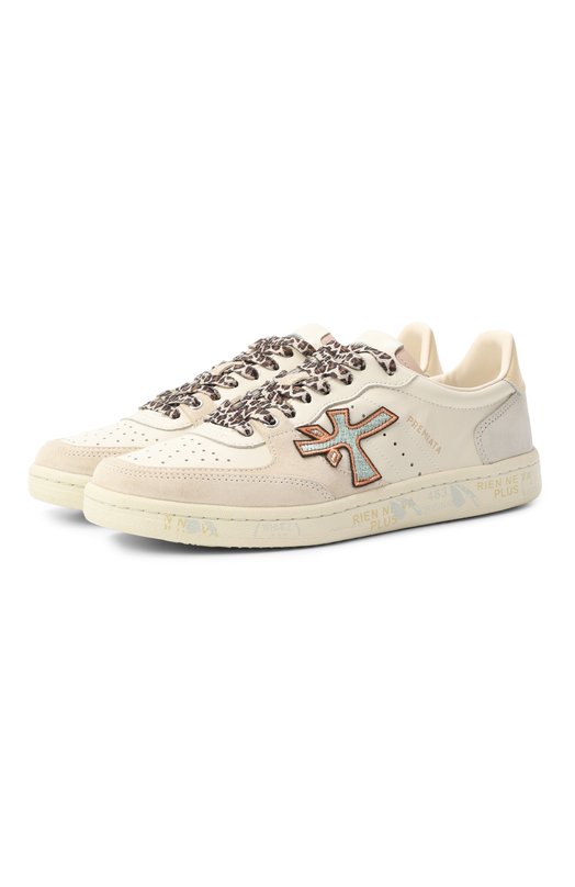 Комбинированные кеды Bskt Clay Premiata BSKTCLAD/VAR 7317 Кремовый BSKTCLAD/VAR 7317