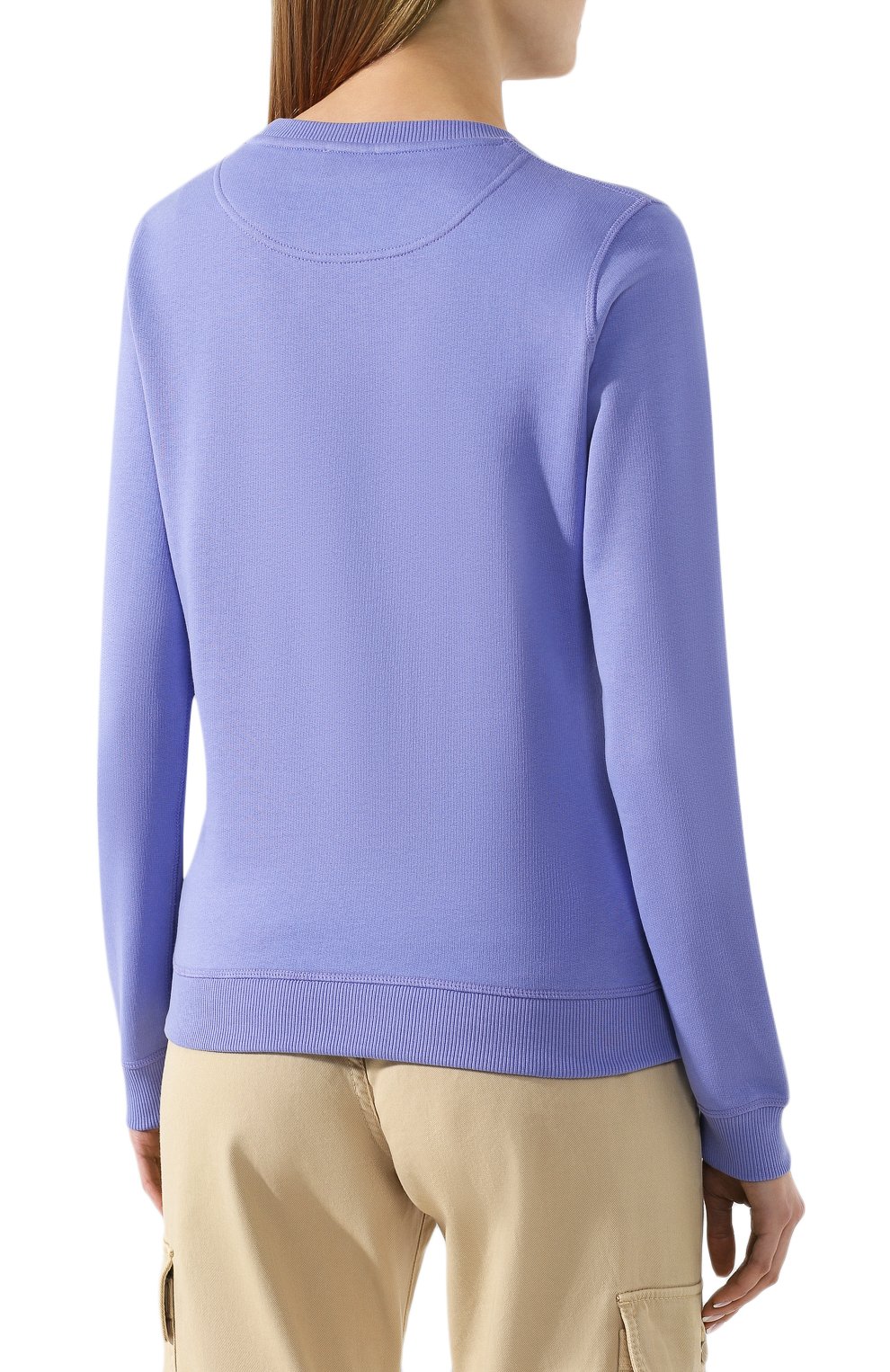 Хлопковый свитшот KENZO сиреневого цвета по цене 24250 руб., арт. FA52SW7054XA, фото 4 Хлопковый свитшот KENZO, арт. FA52SW7054XA, фото 4