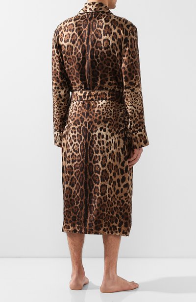 Шелковый халат DOLCE & GABBANA, арт. G0936T/IS1B7, фото 4