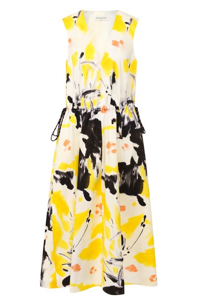 Хлопковое платье DRIES VAN NOTEN, арт. 191-11008-7104, фото 1