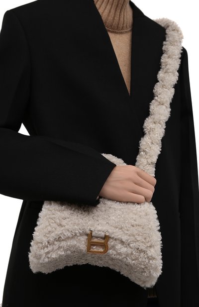 Сумка fluffy hourglass xs BALENCIAGA, арт. 656431/2VX1M, фото 2