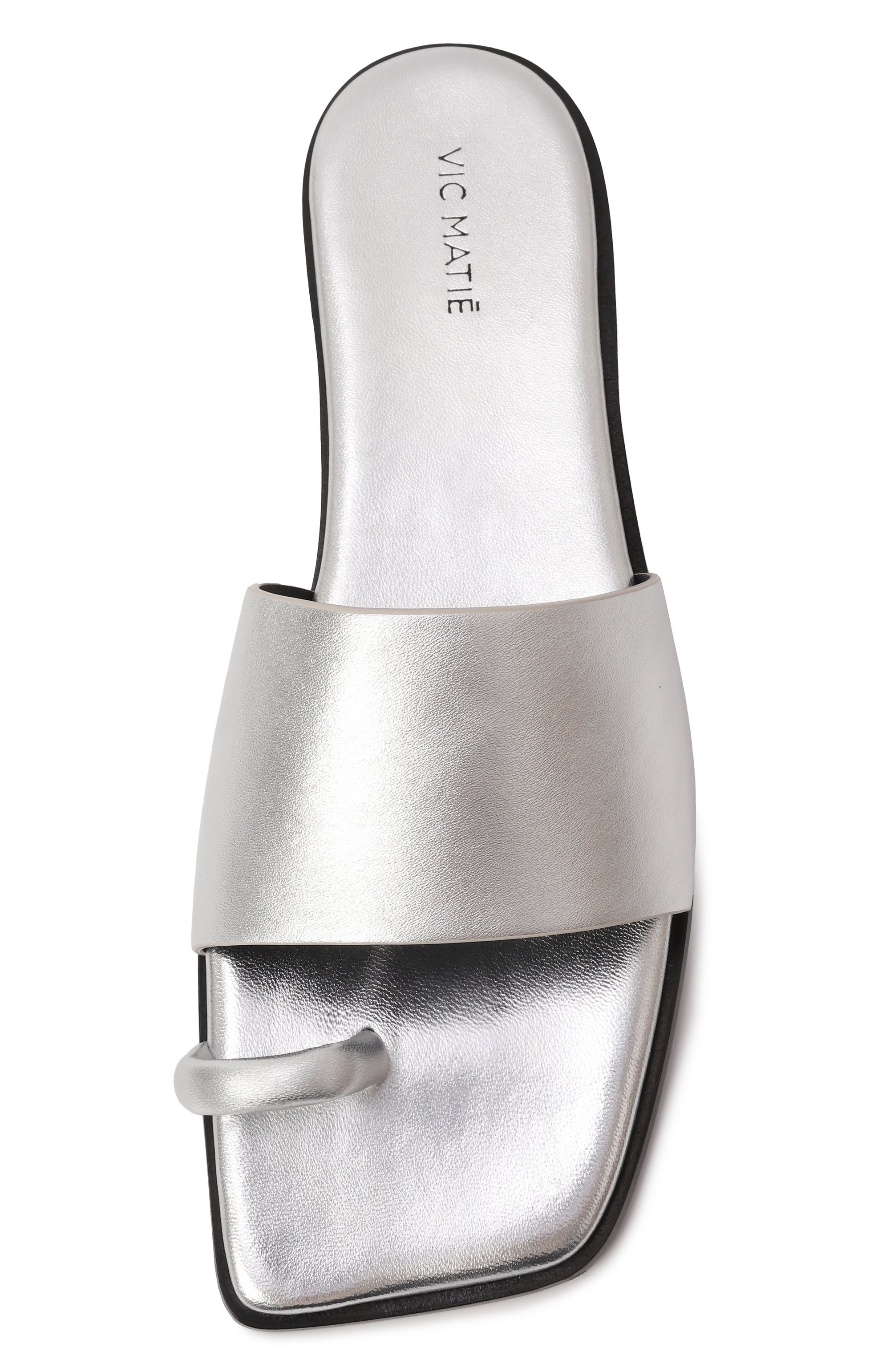 Кожаные шлепанцы VIC MATIE, арт. 1G3764D_G42Z110109, фото 6