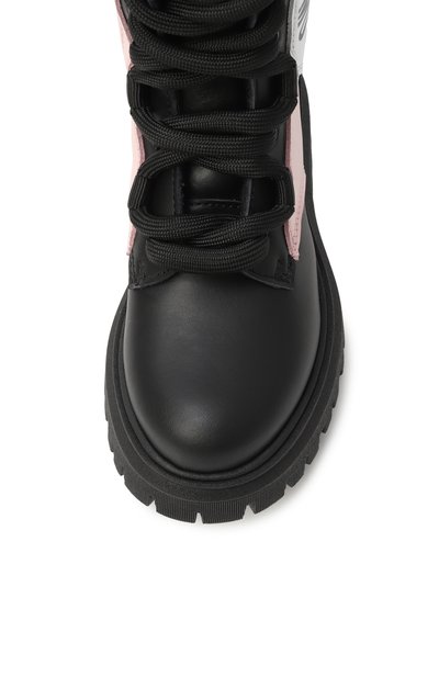 Кожаные ботинки MOSCHINO, арт. 81952/VAR4/28-35, фото 4