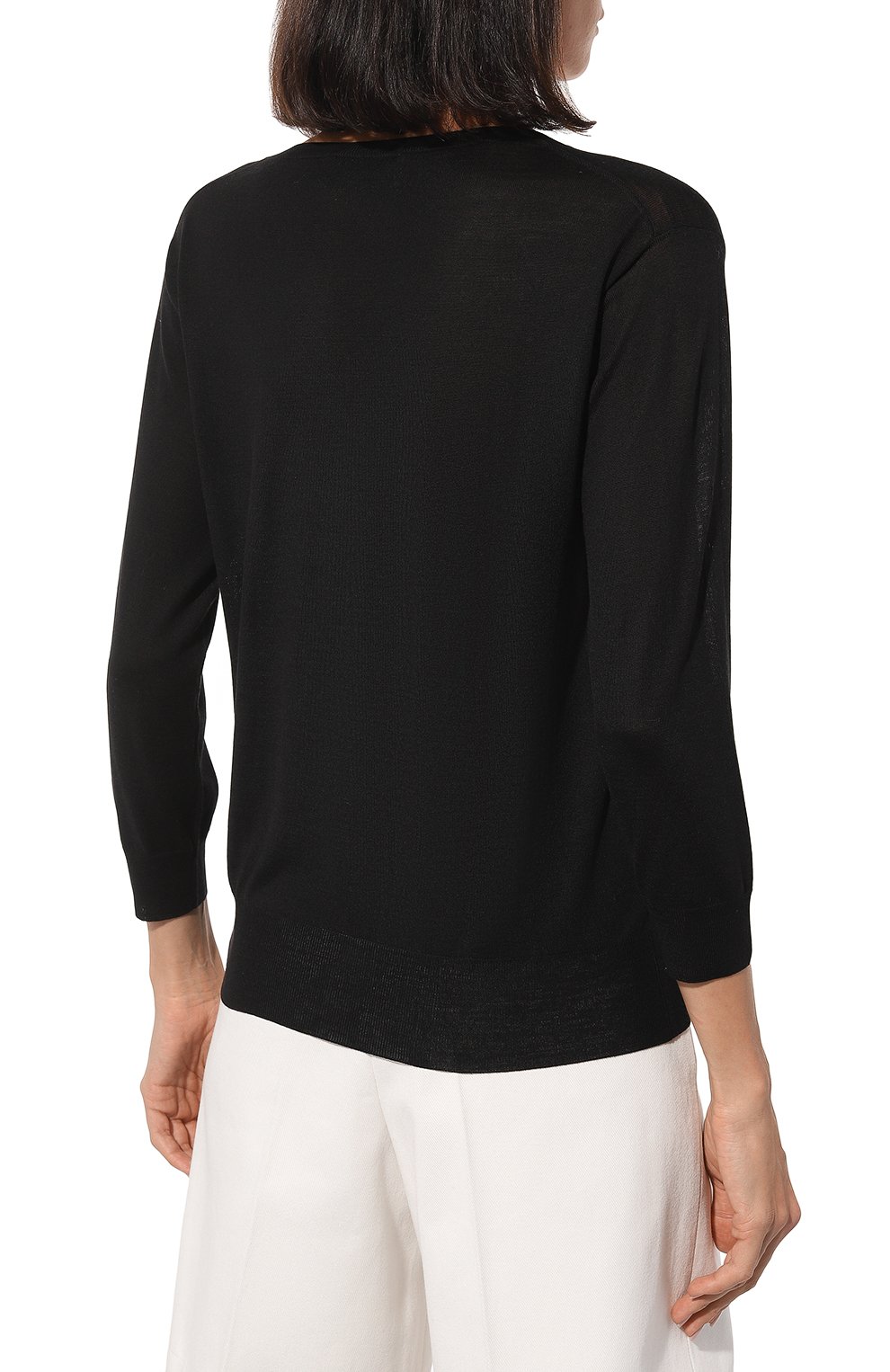 Шерстяной пуловер PRADA, арт. P24Q77-J2N-F0002-142, фото 4