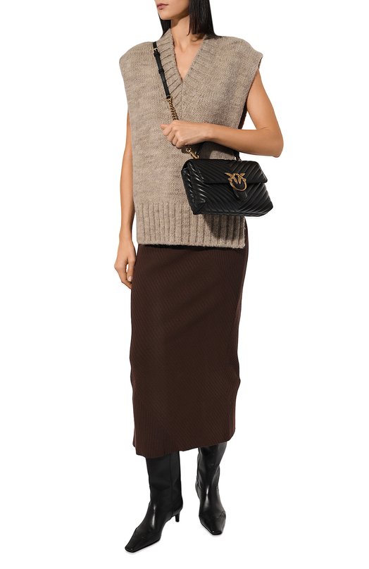 Сумка Love Lady Puff Classic Pinko 100043/A0GK Чёрный  100043/A0GK Фото 7