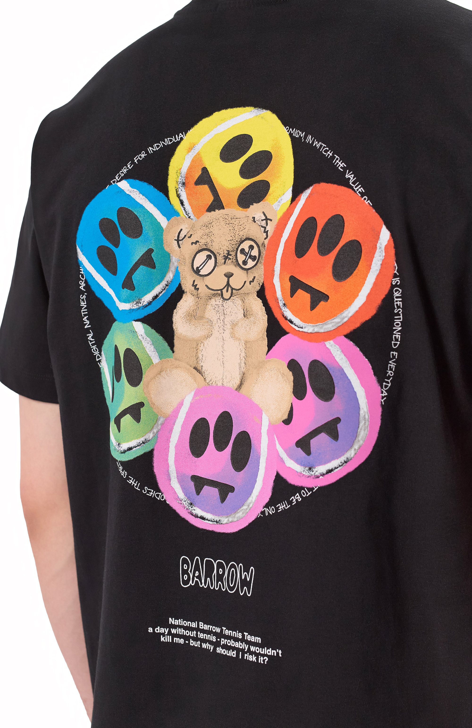 Хлопковая футболка BARROW, арт. S5BWMATH053, фото 6
