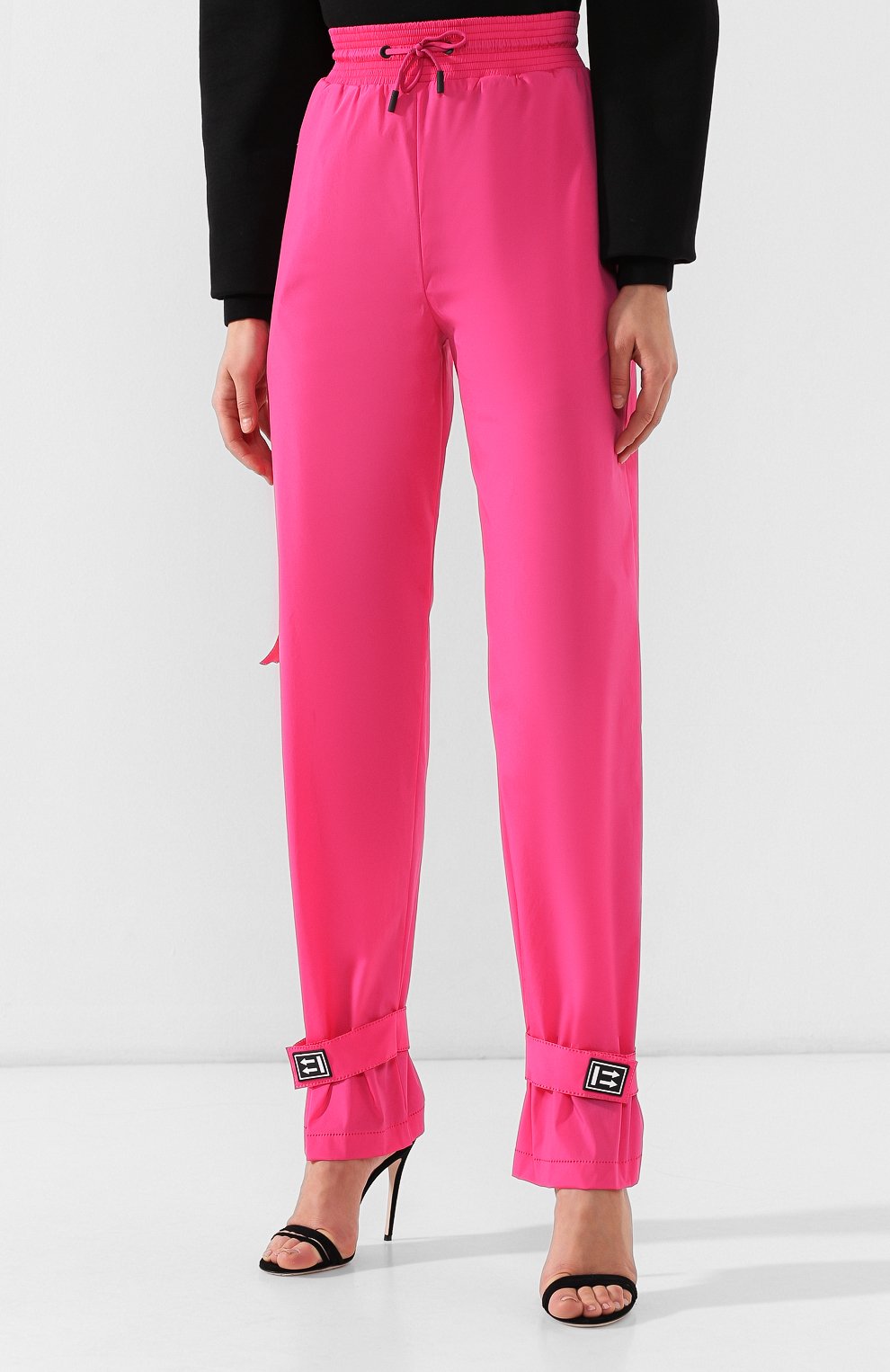 Брюки с поясом на кулиске OFF-WHITE, арт. 0WCA079R19A390572800, фото 3